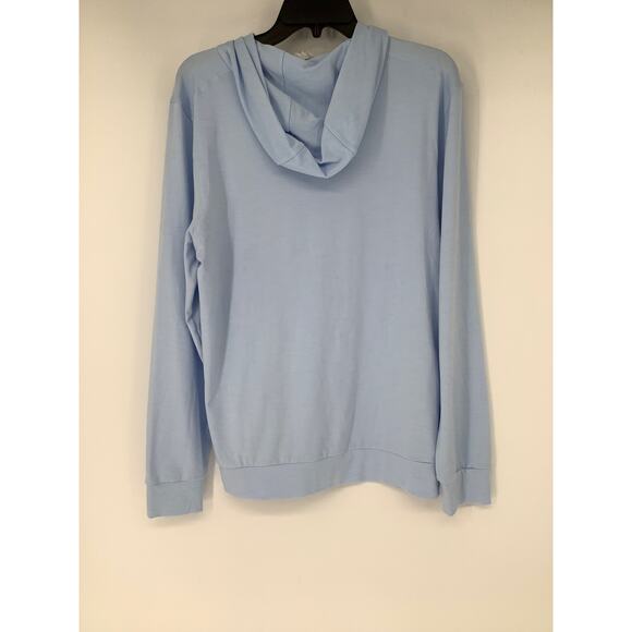 Nike Mens Small Blue USA Restore Dri-FIT Yoga Lightweight Hoodie Pullover L16-28 - Picture 8 of 11